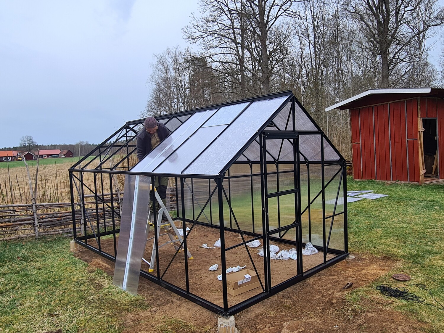 Aufbau eines Gewächshauses — Vorschau 5