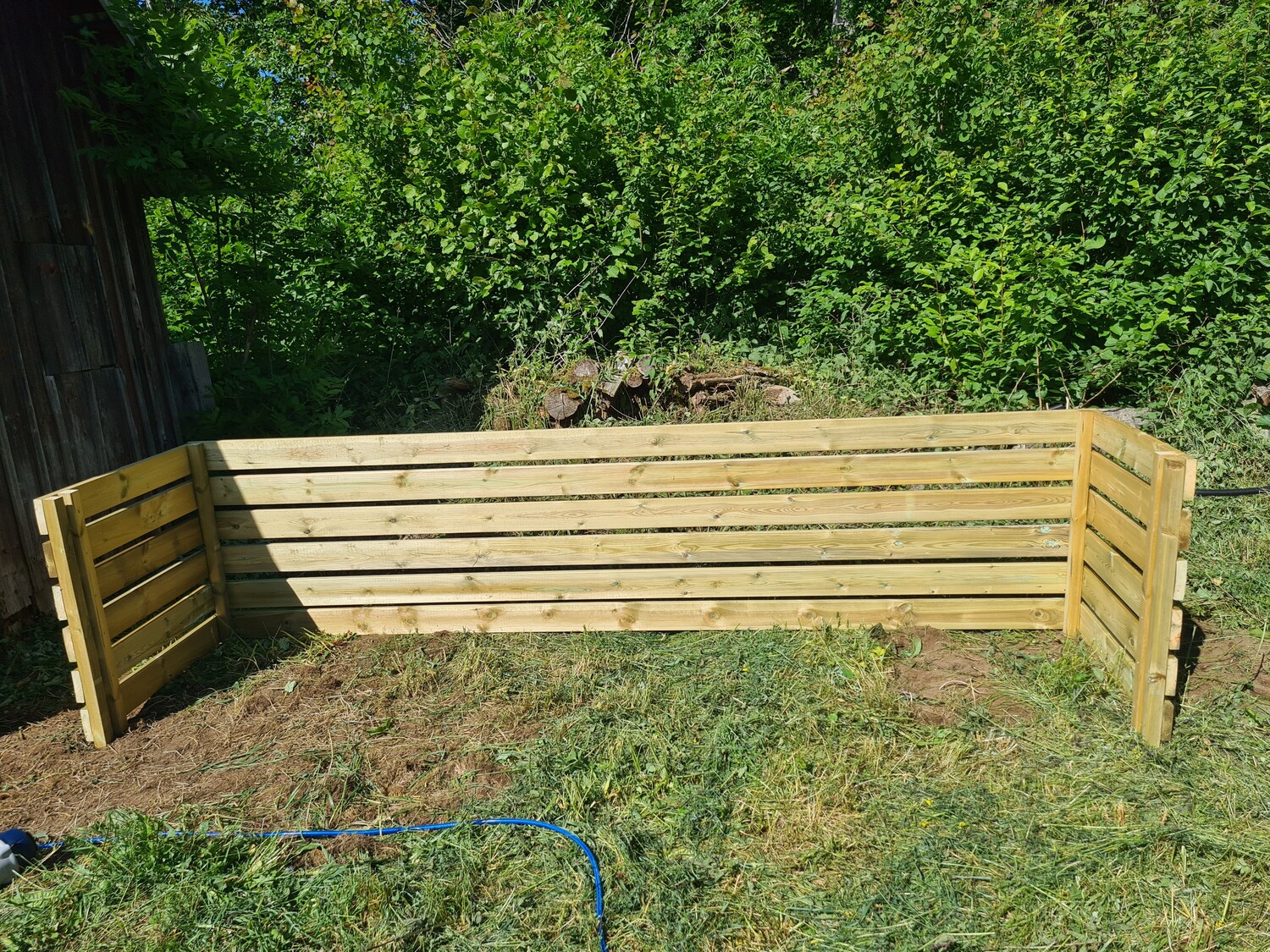 Bau eines Kompostbehälters — Bild 1